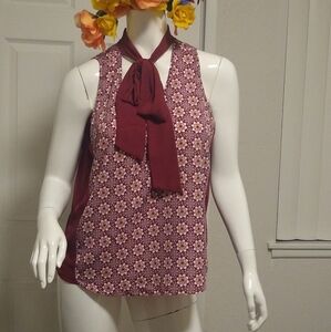 Miss Chievous Red Large Sleeveless Top